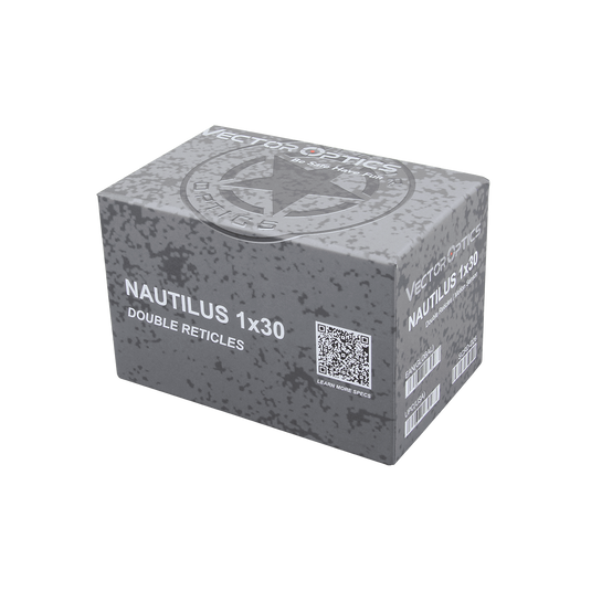 Nautilus 1x30 Red Dot Scope Double Reticle (Only For South Korea)