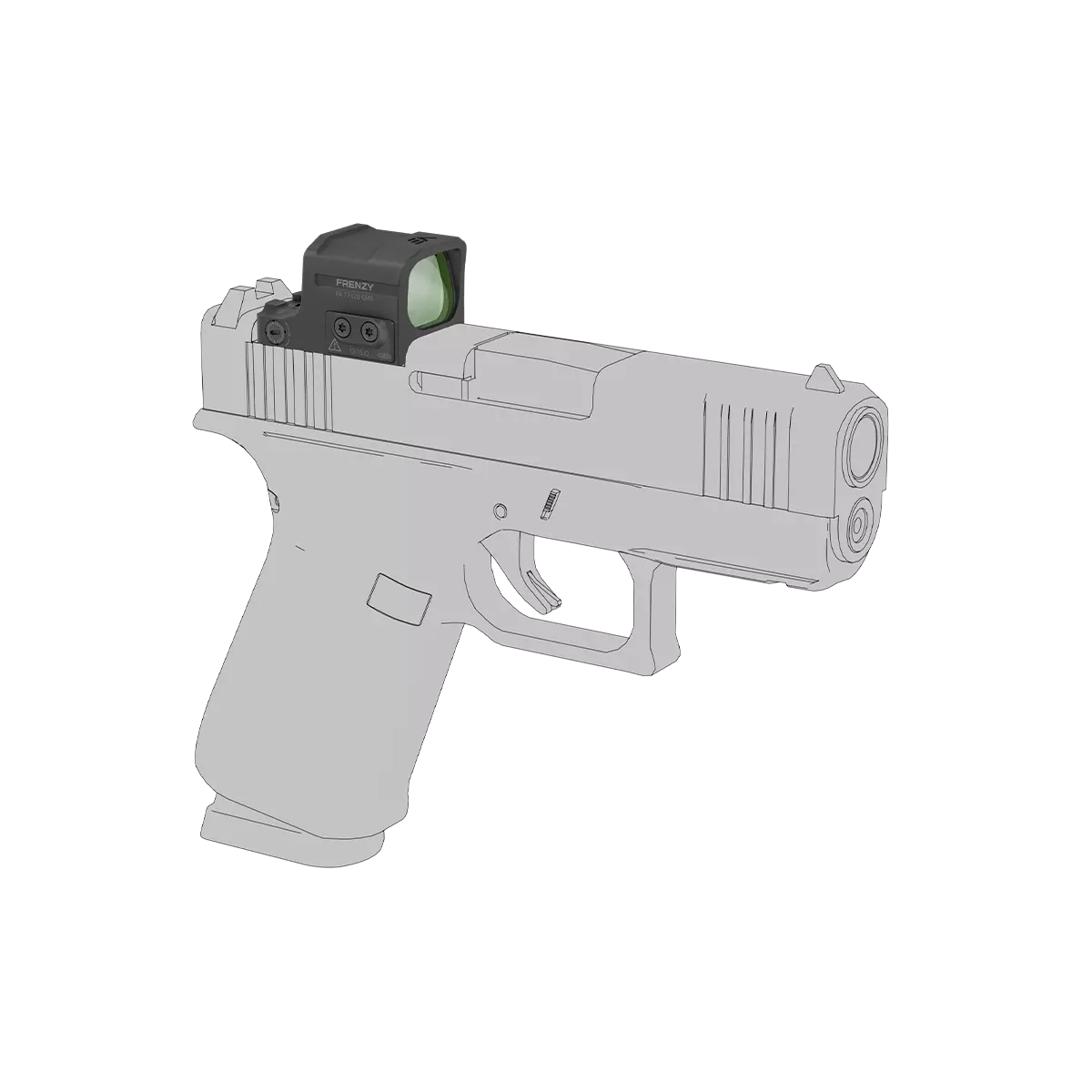 Multi-Reticle Green Dot | Frenzy FA 17x20 GMR Green Dot Sight EDC (SCRD-GM68) | MGT