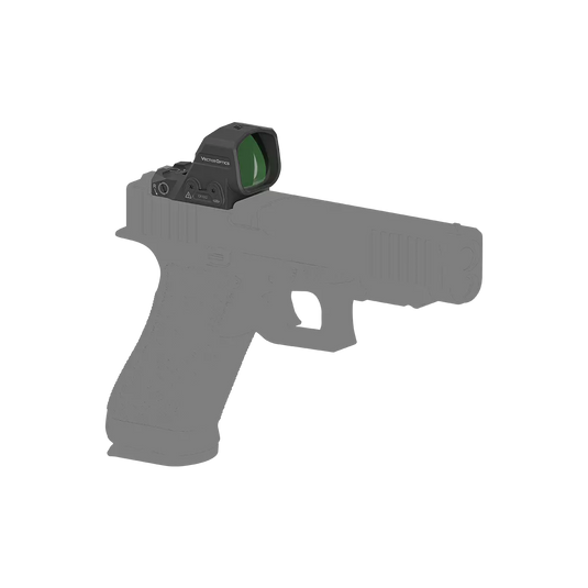3 MOA Green Dot | Frenzy FLEX 24x29 GMR MOJ Green Dot Sight (SCRD-GM76) for PCC | Glock® 17/19