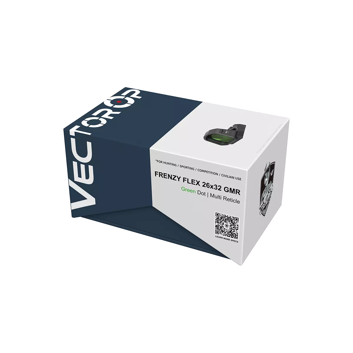 Multi-Reticle Green Dot | Frenzy F3 26x32 6MOA GMR Green Dot Sight (SCRD-GM79) | for Glock® 17/19