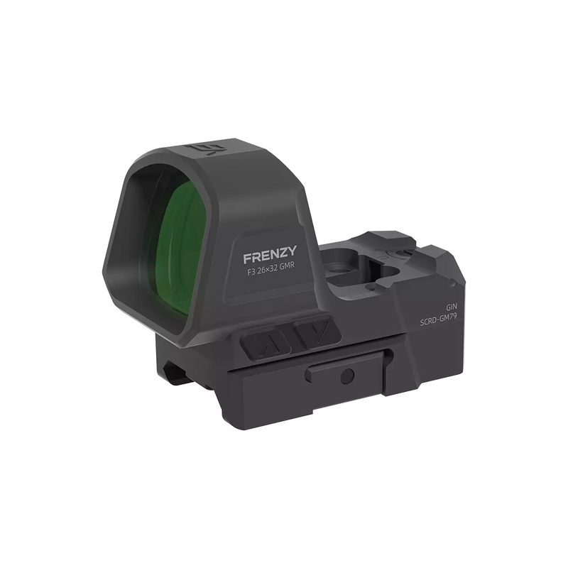 Laden Sie das Bild in Galerie -Viewer, Multi-Reticle Green Dot | Frenzy F3 26x32 6MOA GMR Green Dot Sight (SCRD-GM79) | for Glock® 17/19
