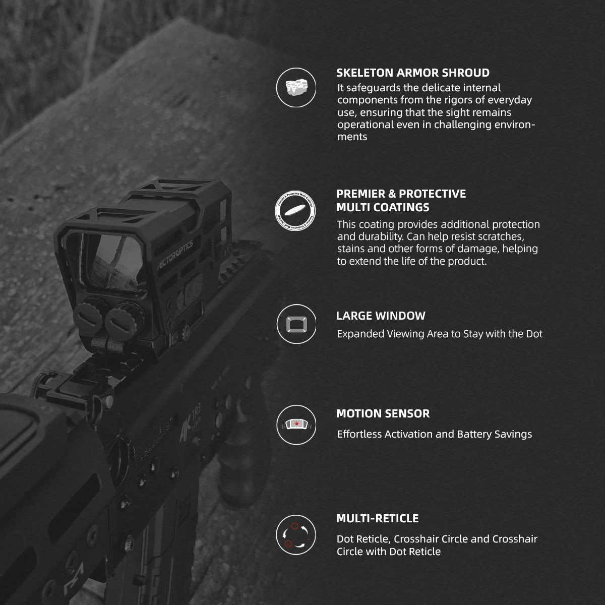 Frenzy Plus 31x26 MRT 3MOA Red Dot Sight | Multi Reticle | (SCRD-M67)