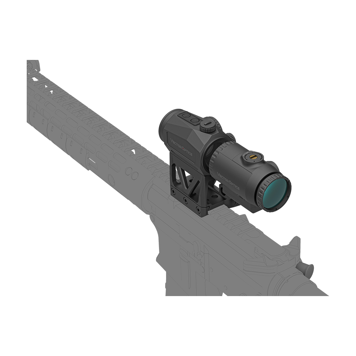 Scrapper 1×25 Red Dot &  Paragon 3× Magnifier &  One-Piece Picatinny Mount (SCRMMK-01)