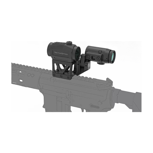 Scrapper 1x29 MRT Red Dot & Paragon 3× Magnifier Kit w/ Integrated One-Piece Picatinny Mount (SCRMMK-02)