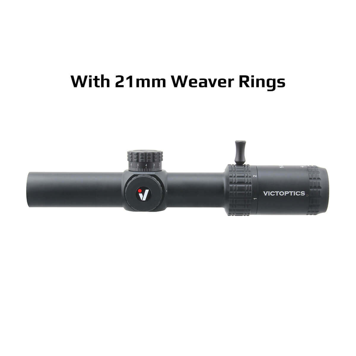S6 1-6x24i Budge Fiber LPVO (OPSL33) | Fiber Optic Reticle LPVO