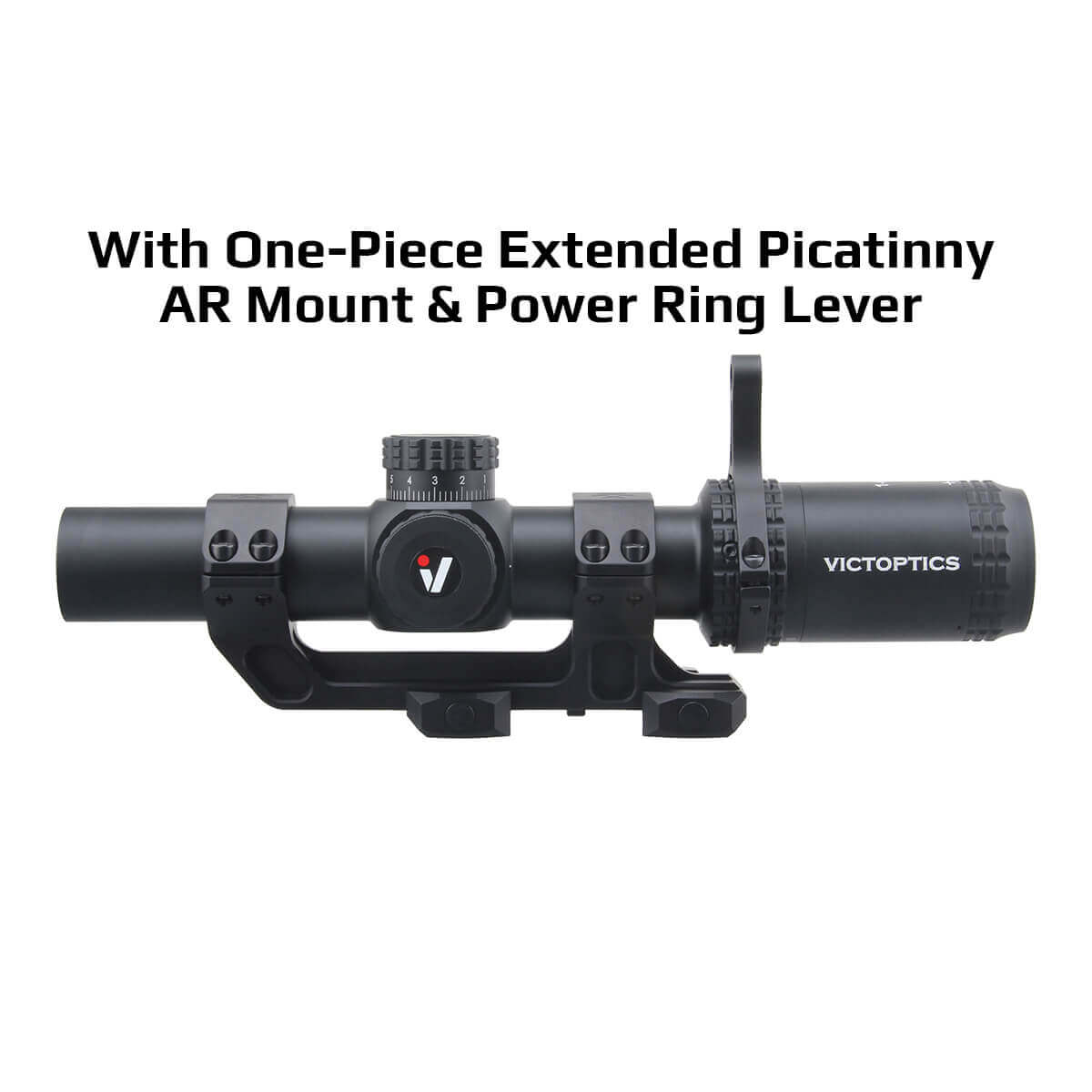 S6 1-6x24i Budge Fiber LPVO (OPSL33) | Fiber Optic Reticle LPVO