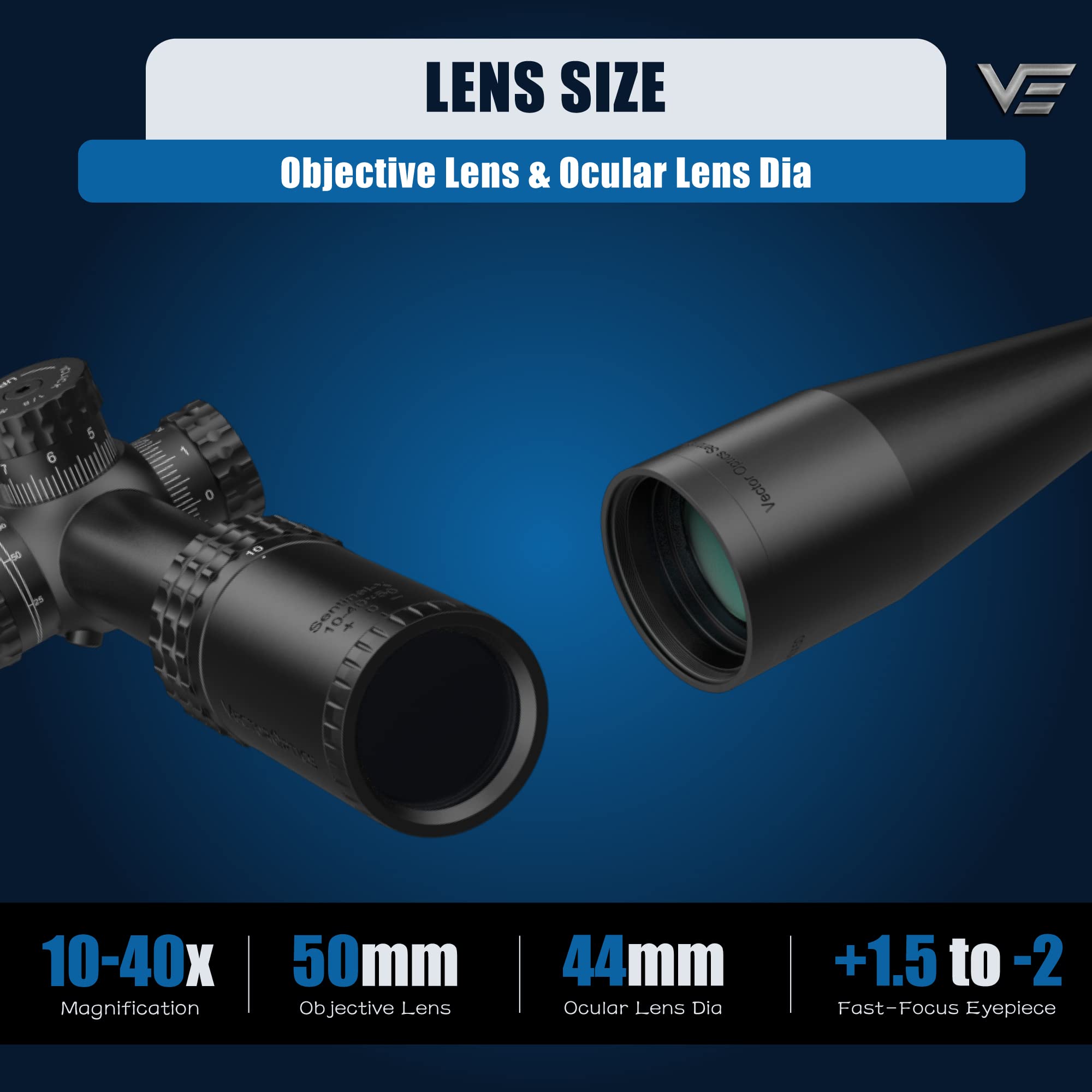 Sentinel-X 10-40x50 (SCOL-34)