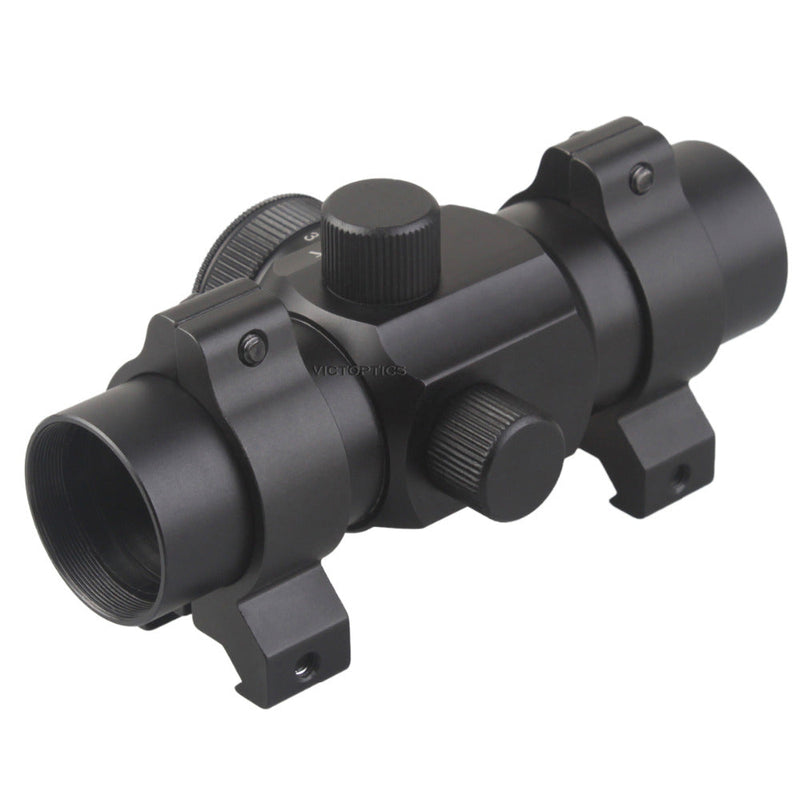 Load image into Gallery viewer, VictOptics T1 1x30 Red Dot Scope details
