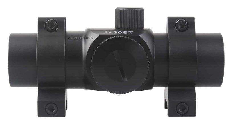 Load image into Gallery viewer, VictOptics T1 1x30 Red Dot Scope brand details
