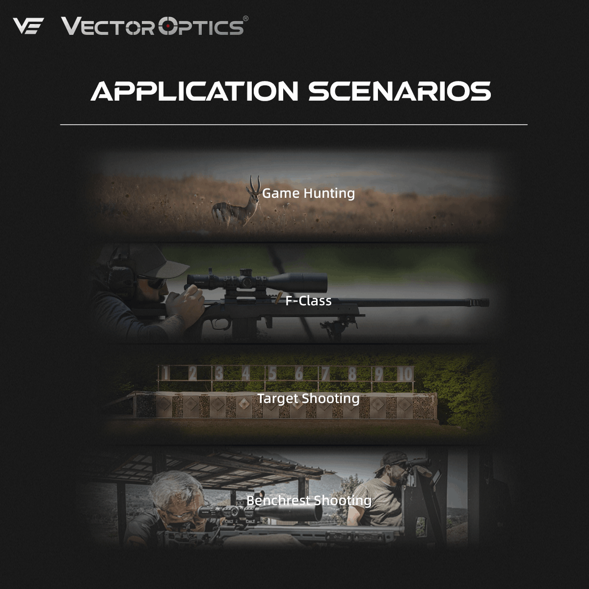 Tauron 5-50x60 ED SFP VCO-5 MIL APPLICATION SCENARIOS