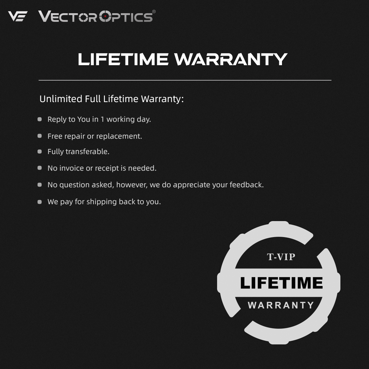 Tauron 5-50x60 ED SFP VCO-5 MIL LIFETIME WARRANTY