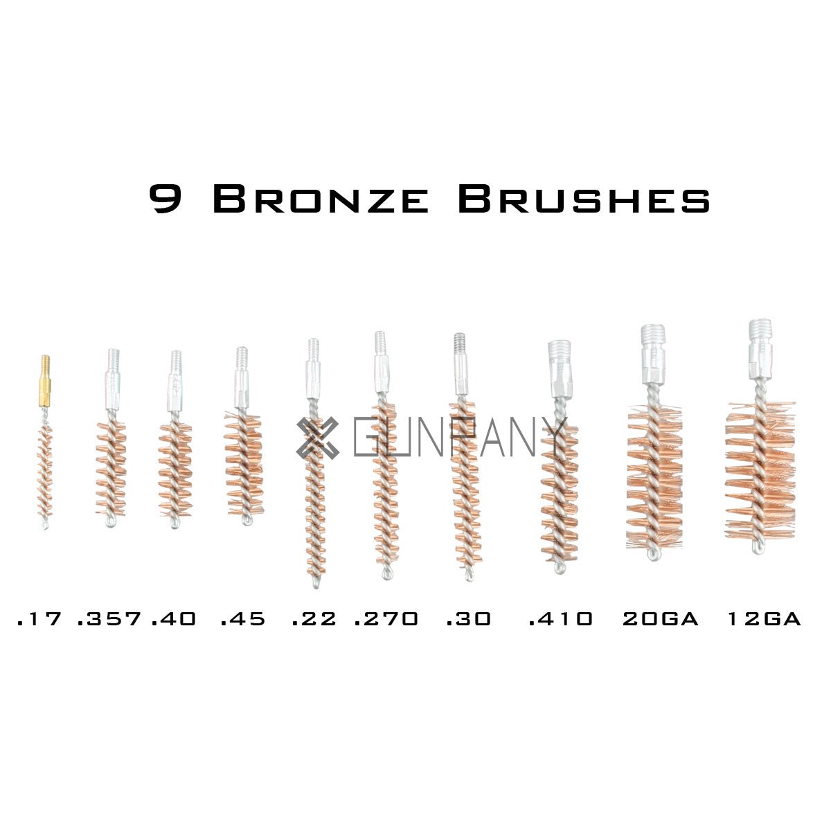 Gunpany Universal Gun Cleaning Kit (24 Pieces) - Vector Optics Online Store
