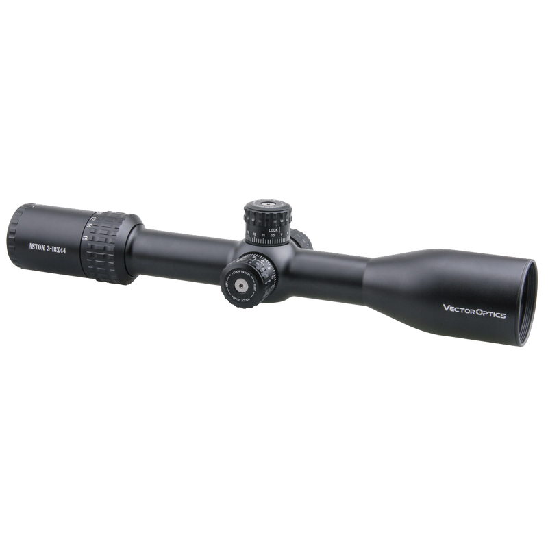 Load image into Gallery viewer, Aston 3-18X44 SFP Tactical Riflescope Side
