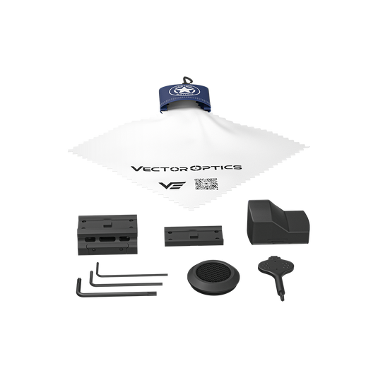 Paragon 4x24 Mini Prism & Frenzy 1x17x24 Green Dot Kit | Cantilever Picatinny Mount (VOGP-01)