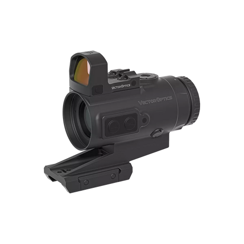 Paragon 4x24 Mini Prism & Frenzy 1x17x24 Green Dot Kit | Cantilever Picatinny Mount (VOGP-01)