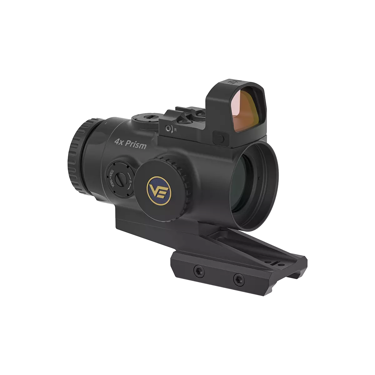 Paragon 4x24 Mini Prism & Frenzy 1x17x24 Green Dot Kit | Cantilever Picatinny Mount (VOGP-01)