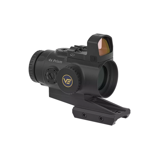 Paragon 4x24 Mini Prism & Frenzy 1x17x24 Green Dot Kit | Cantilever Picatinny Mount (VOGP-01)