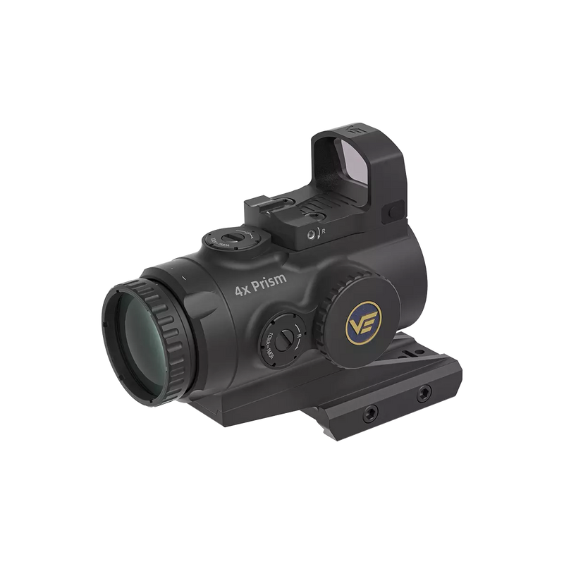 Load image into Gallery viewer, Paragon 4x24 Mini Prism &amp; Frenzy 1x17x24 Green Dot Kit | Cantilever Picatinny Mount (VOGP-01)
