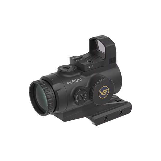 Paragon 4x24 Mini Prism & Frenzy 1x17x24 Green Dot Kit | Cantilever Picatinny Mount (VOGP-01)