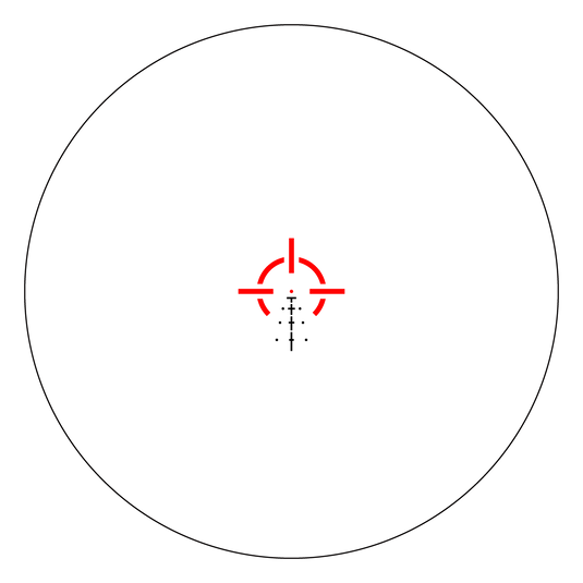 Paragon 4x24 Mini Prism & Frenzy 1x17x24 Green Dot Kit | Cantilever Picatinny Mount (VOGP-01)