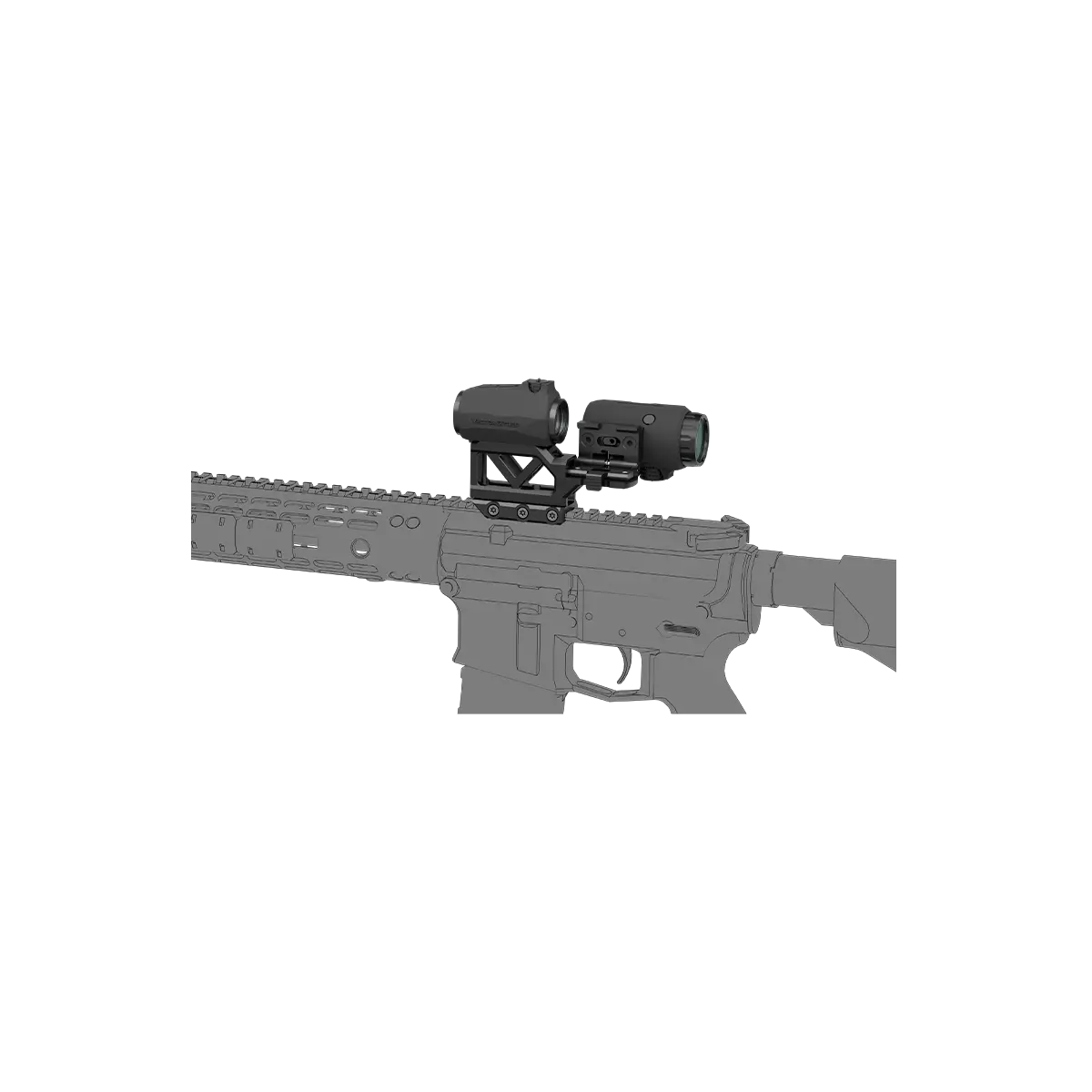 Maverick Mini Red Dot Scope & 3x Magnifier Combo with Integrated One-Piece Mount – Holiday Gift Kit (VOGP-02)