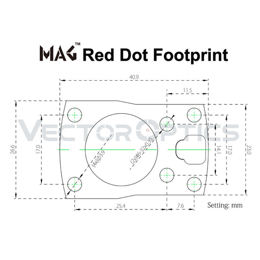 Frenzy-S 1x16x22 AUT Red Dot Sight desigh