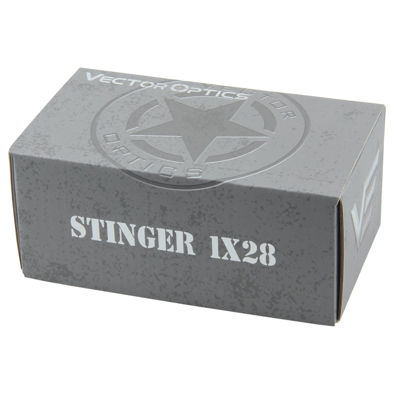 Load image into Gallery viewer, Stinger 1x28 Red Dot Sight Details
