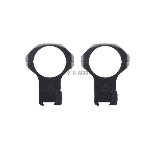 30mm X-Accu 1.5in Profile Dovetail Scope Rings - Vector Optics Online Store