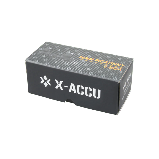 X-ACCU 30mm 1.2" Medium Profile 1- Piece 0MOA Picatinny - Vector Optics Online Store