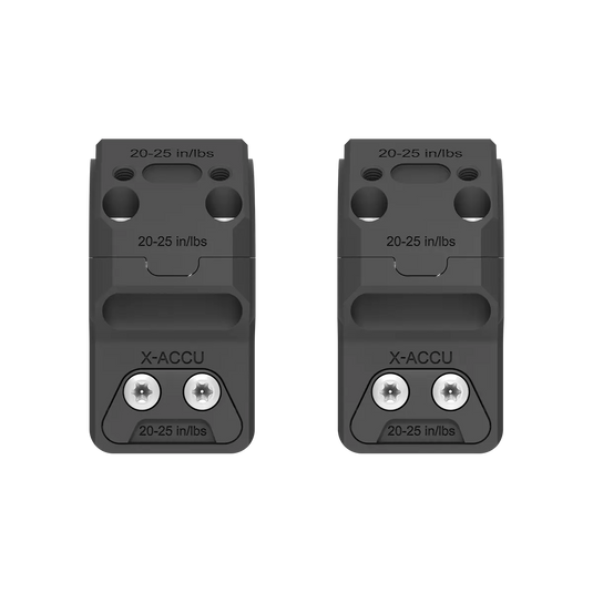 30mm X-MOD System | 0.95''/1.1''/1.25'' Modular Picatinny Rings Mounts (XASR-3071/XASR-3072/XASR-3073)