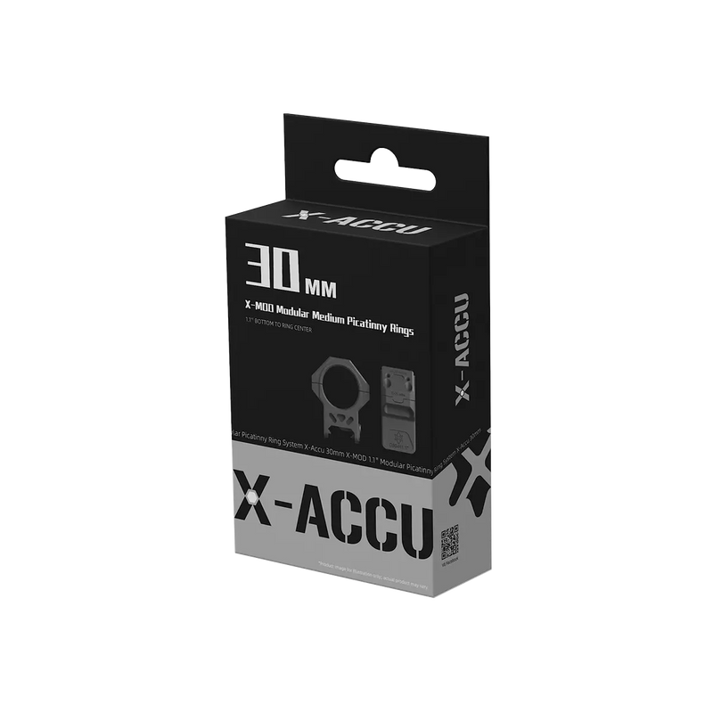 Load image into Gallery viewer, 30mm X-MOD System | 0.95''/1.1''/1.25'' Modular Picatinny Rings Mounts (XASR-3071/XASR-3072/XASR-3073)
