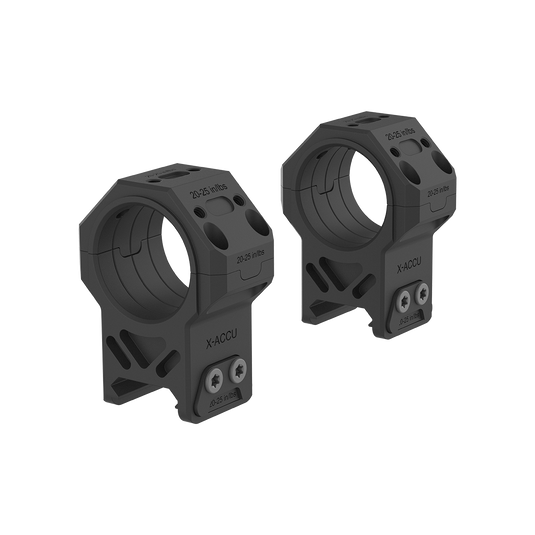 30mm X-MOD System | 0.95''/1.1''/1.25'' Modular Picatinny Rings Mounts (XASR-3071/XASR-3072/XASR-3073)