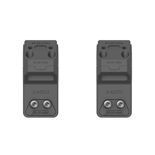 30mm X-MOD System | 0.95''/1.1''/1.25'' Modular Picatinny Rings Mounts (XASR-3071/XASR-3072/XASR-3073)