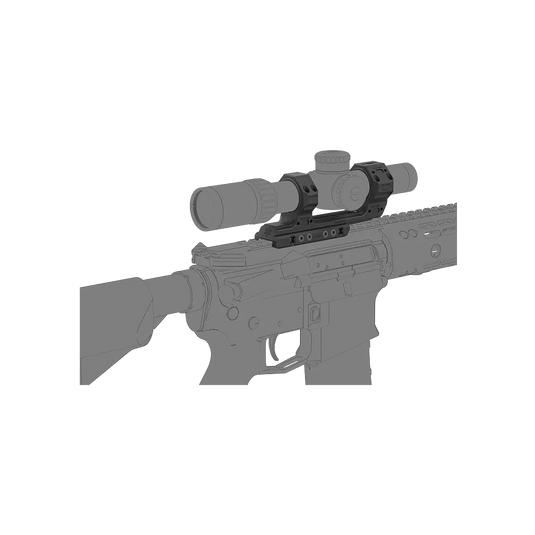 30mm X-MOD 1.5'' One Piece Extended Picatinny Mount (XASR-3076)