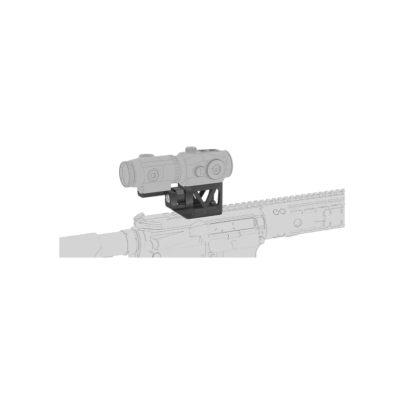 將圖片載入到圖庫檢視器中， Scrapper Red Dot &amp; Paragon Magnifier One Piece Picatinny Mount (XASR-RM02)
