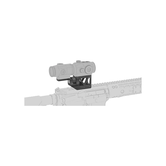 Scrapper Red Dot & Paragon Magnifier One Piece Picatinny Mount (XASR-RM02)