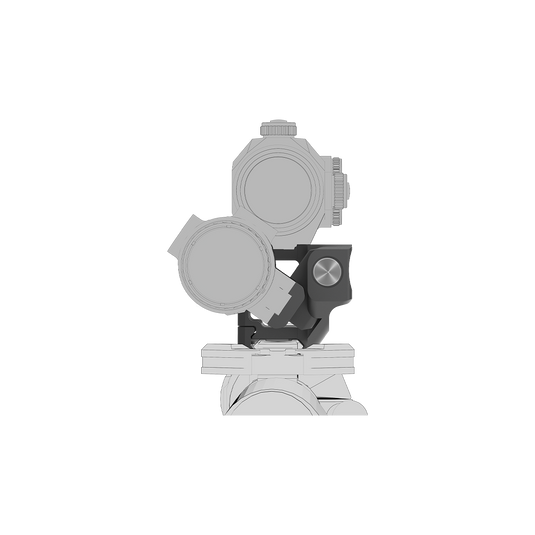 Scrapper Red Dot & Paragon Magnifier One Piece Picatinny Mount (XASR-RM02)