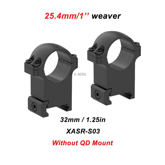 X-Accu Steel Scope Rings - Vector Optics Online Store