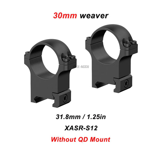 X-Accu Steel Scope Rings - Vector Optics Online Store