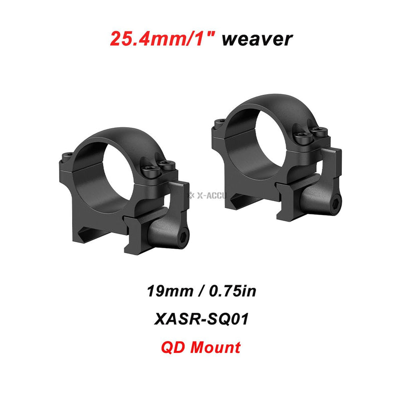 갤러리 뷰어에 이미지 로드, X-Accu Steel Scope Rings - Vector Optics Online Store
