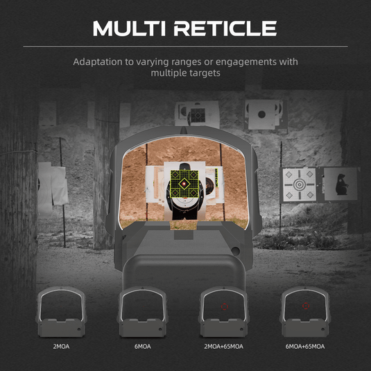 Frenzy F3 26x32 Multi-Reticle Red Dot | GIN Footprint | IPSC | (SCRD-M79)