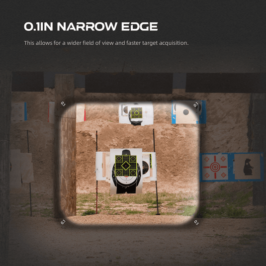 Frenzy FA 18x22 Enclosed Red Dot | VOD Footprint | AR-15, PCC & IPSC | (SCRD-75)